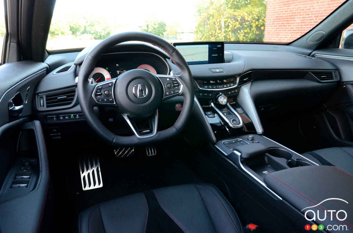 Acura TLX A-Spec 2021, intérieur